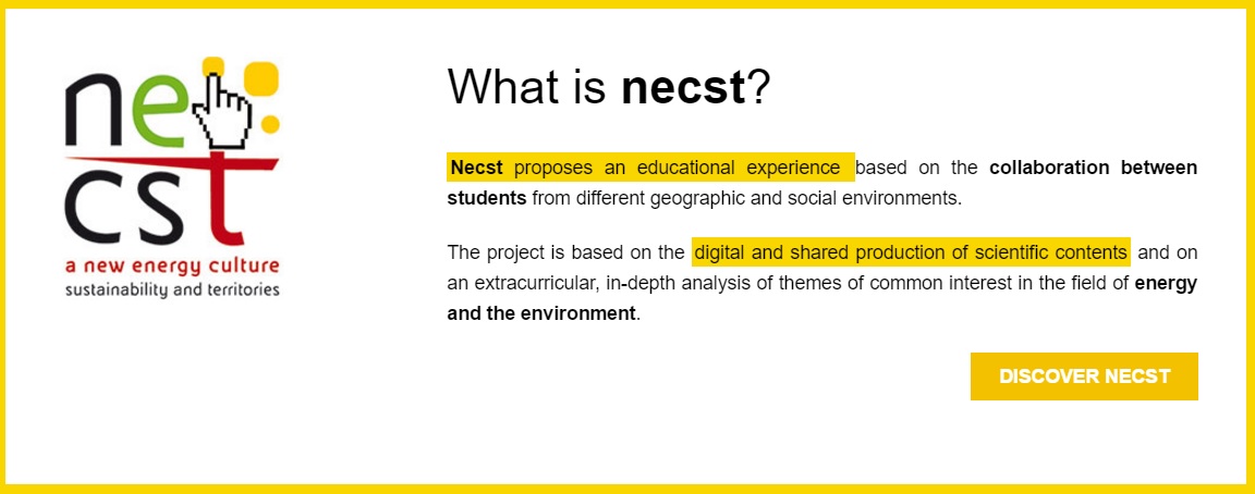 Necst what is necst